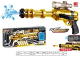 雄海XH068水弹枪软弹枪黄金火神加特林 手动儿童军事玩具枪