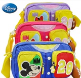 正品新款儿童单肩包男童迪士尼可爱韩版小包包米奇斜挎包MB0486