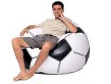 包邮INTEX 68557 充气沙发足球沙发懒人椅子充气凳儿童成人豆型