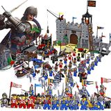 兼容乐高积木未来骑士团城堡儿童礼物男孩军事城市人仔插拼装玩具