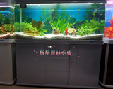 南京实体店佳宝R219B中小型1.2米金鱼缸玻璃生态水族箱过滤缸银色
