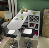 创意时尚家用吧台桌现代客厅简约置物酒柜靠墙桌宜家咖啡桌储物柜