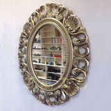 欧式古典镜子复古镜子壁挂挂墙卫生间镜创意浴室镜卫浴半身镜化妆