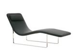 椅世界-真皮躺椅不锈钢布艺长塌 个性创意现代简约沙发椅LC-1057A