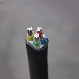 四芯铝芯电缆VLV3*16+1*10平方 带铠装VLV22价格另议