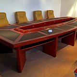 现代简约会议桌大型洽谈桌子长条桌子培训桌多人办公桌子办公家具