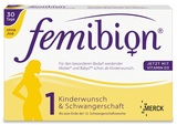 现货 德国原装孕妇叶酸及维生素Femibion1段800 30粒无碘1月量
