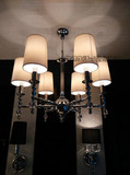 时尚创意新古典6头客厅餐厅温馨卧室吧台样板房后现代k9水晶吊灯