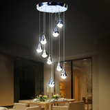 现代简约LED创意艺术温馨餐厅卧室客厅9头吊灯具设计师的灯样板房