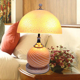 卧室台灯床头柜灯简欧时尚卧室床头灯美式温馨房间LED台灯包邮