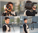 新款相机肩扛肩架 摄像机肩托架 DV单反稳定器 单反支架减震器