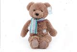 蓝白玩偶原创 2014新品毛绒玩具 格蕾丝熊围巾熊 超可爱萌宠大熊