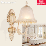 欧式壁灯床头灯创意现代led双头客厅背景墙卧室简约装饰过道灯具