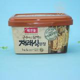 韩国进口 好餐得大酱大豆酱黄豆酱 1kg味增汤大酱汤专用酱料1000g
