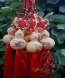 天然葫芦美国小葫芦烙画葫芦精品结十二生肖吉祥图案葫芦挂件批发