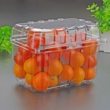 速递1斤2斤装一次性蔬果盒蔬菜包装盒透明塑料盒水果盒杨桃盒50个