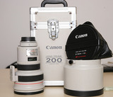 日本代购 二手Canon/佳能EF 200mm F1.8L长焦镜头 空气切割机218