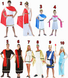 万圣节服装罗马服装埃及法老衣服成人武士长裙古希腊服装艳后服装