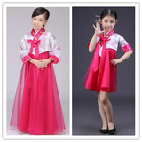 儿童韩服朝鲜族表演服女童舞蹈服少数民族舞蹈服幼儿演出服装