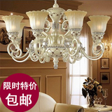 欧式吊灯树脂客厅创意大气奢华复古灯具卧室餐厅简约田园灯A0020