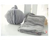 龙猫三用空调毯被 卡通动漫周边公仔 暖手捂 靠垫抱枕 插手捂毯子
