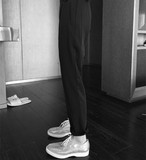 2015夏新款韩版时尚休闲西装裤高腰九分裤小脚裤OL长裤男女同款