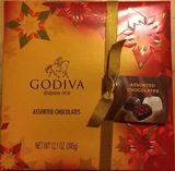 美国直邮- 装GODIVA金装27粒3层巧克力礼盒新春限量高迪瓦335g