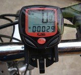 顺东中文码表防水 山地测速里程表 死飞折叠自行车骑行装备 特价