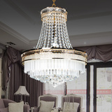 新款土豪S金色欧式时尚餐厅吊灯水晶灯别墅豪华大气LED客厅灯具