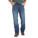 美国直邮Wrangler/威格WR18322男经典直筒修身磨白气质牛仔裤