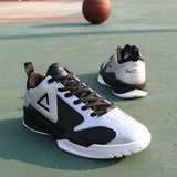 匹克篮球鞋男士tp9帕克战靴低帮耐磨厚底运动鞋男缓震球鞋E41231A