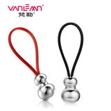 Vanlemn正品创意吉祥葫芦 不锈钢时尚男士汽车钥匙扣挂件情侣配件