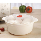 锅加热塑料碗包邮超大号圆形塑料微波炉饭盒双耳微波炉饭煲汤
