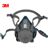 3M 6502硅胶防毒面具防尘面具防护喷漆专用面罩防毒口罩