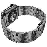 新品 Apple Watch/iWatch智能手表 五铢全钢实心表带 带链接器