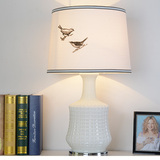 创意个性玻璃台灯卧室床头书房简约时尚北欧白色温馨玻璃台灯
