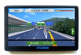 韩国现代凯立德GPS导航仪行车安全预警仪多媒体3D高清地图7寸