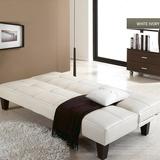 fulllove时尚现代可折叠单人沙发床 休闲沙发小户型皮艺沙发床 FL