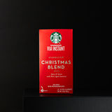 新上市 美版星巴克Starbucks VIA速溶黑咖啡 2015年圣诞综合12条