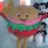 定做食品头套人偶服装 行走卡通 活动宣传表演服饰汉堡包面包