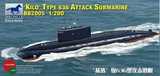 *现货*威骏舰船模型1:200俄罗斯基洛级潜艇中国636型2005拼装模型