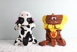 韩国宠物服装代购 宠物奶牛连体衣，狗狗狮子连体衣裤子猫狗通用