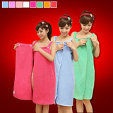 包邮新款升级版百变浴巾 超细纤维可以穿的浴巾 吸水性超强浴裙