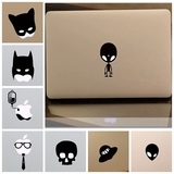 SkinAT 苹果笔记本贴膜 macbook air/pro外星人贴膜个性logo贴纸