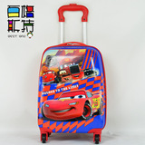 新款正品卡通ABS麦昆汽车总动员儿童行李箱可爱拉杆箱包旅行箱子