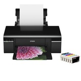 爱普生R330专业照片打印机彩色相片6色喷墨打印机连供/epson r230