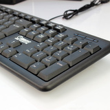 台式机笔记本电脑通用USB有线键盘游戏防水静音家用办公打字键盘