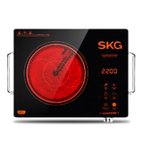 SKG 1647 电陶炉家用 电磁炉光波 炉陶瓷板茶炉德国技术三环