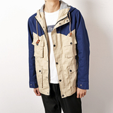 森马长袖男士外穿韩版外套春季日系复古常规青春流行夹克男装新款
