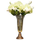 欧式复古客厅花瓶玻璃透明富贵竹花插创意居家装饰品桌面摆件秒杀